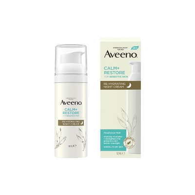 Picture of Aveeno Calm + Restore Re-Hydrating Night Cream 50ml
