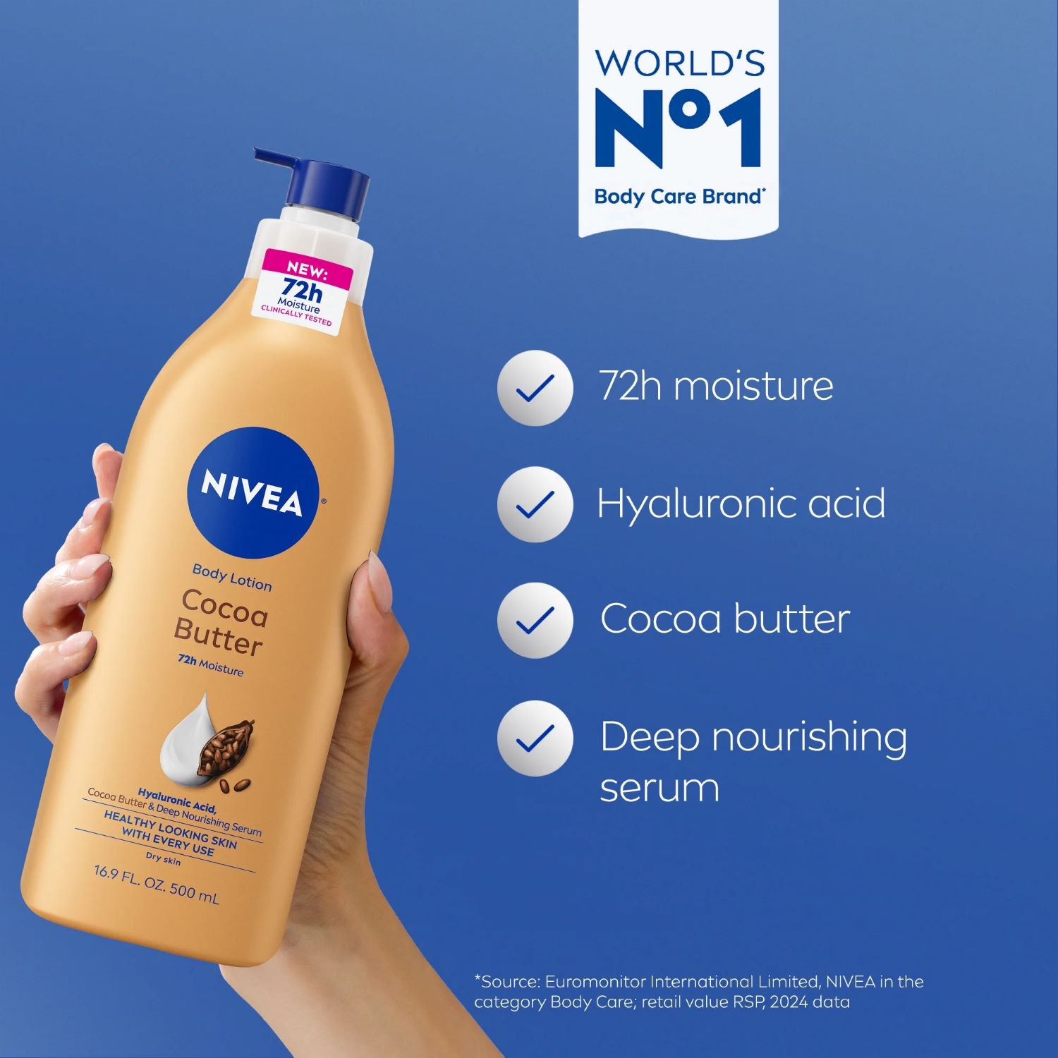 Picture of Germany product Nivea Cocoa Butter Body Lotion 400 ml