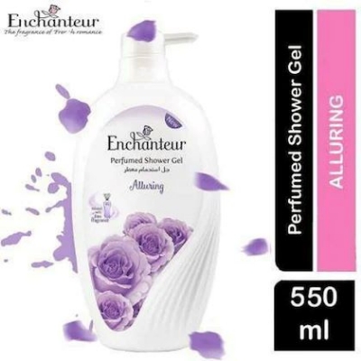 Picture of Malaysian product Enchanteur Alluring Perfumed Shower Gel used for Male/ female - 550 ml