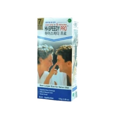 Picture of International Korean product hair styling hair care Hi speedy Pro hair color - 150 gm