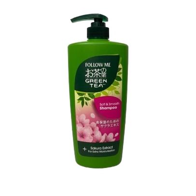 Picture of International Malaysian product Follow Me Green Tea Soft & Smooth Shampoo 650 ml