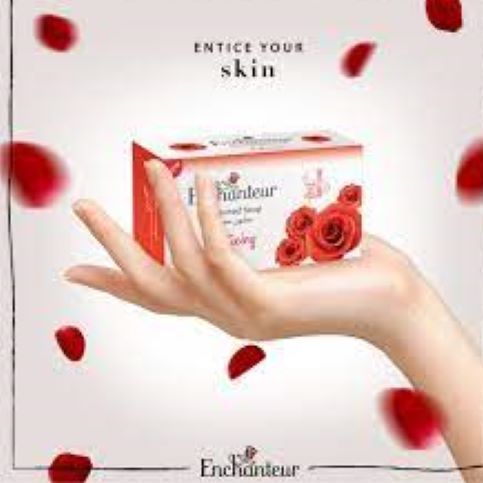 Picture of Malaysian productEnchanteur Enticing  Perfumed Soap used for male/ female - 125 gm