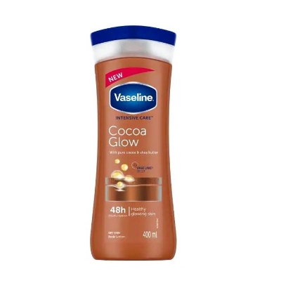 Picture of International Product Vaseline Intensive Care Cocoa Glow Moisturizing Body Lotion for Dry Skin 400ml