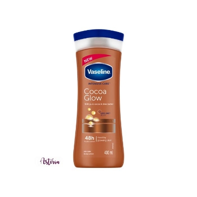 Picture of International Product Vaseline Intensive Care Cocoa Glow Moisturizing Body Lotion for Dry Skin 400ml