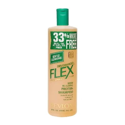 Picture of International New York product Revlon Flex Body Building Protein Shampoo Dry Damaged 592 ml