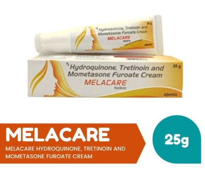 Picture of Indian Melacare Cream Hydroquinone, Tretinoin and Mometasone Furoate Cream 25g