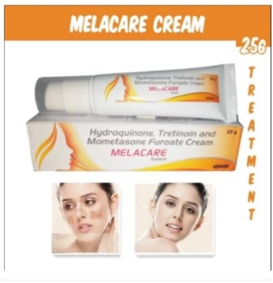 Picture of Indian Melacare Cream Hydroquinone, Tretinoin and Mometasone Furoate Cream 25g