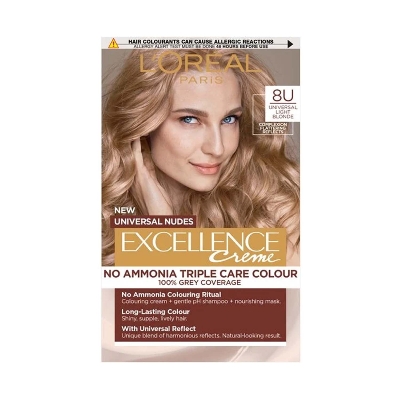 Picture of L'Oreal Excellence No Ammonia Triple Care Colour - 8U Universal Light Blonde