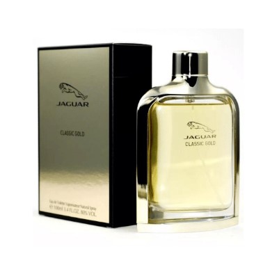 Picture of International France product Jaguar Classic Gold Eau De Toilette Perfume Spray for male - 100 ml