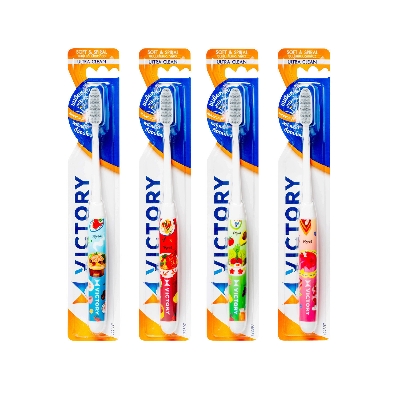 Picture of Victory Ultra Clean Soft & Spiral Multicolor Toothbrush 4Pcs