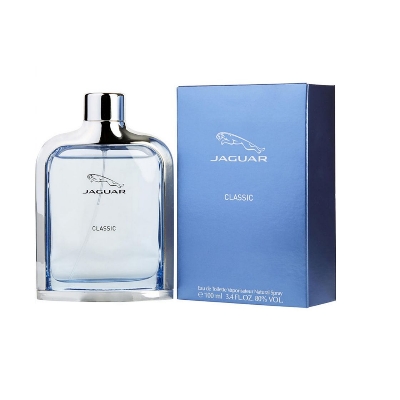 Picture of International France product Body perfume  Jaguar Classic Blue for male - 100  Eau de Toilette