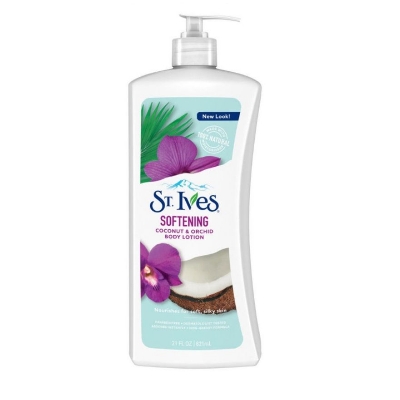 Picture of International new Zealand product St. Ives Softening Coconut & Orchid Body Lotion - 621ml
