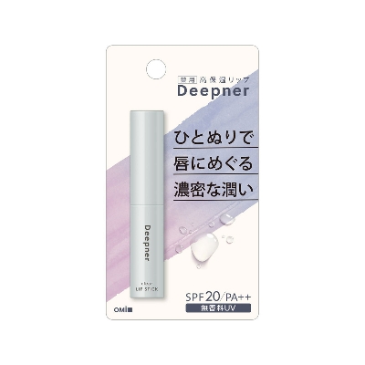 Picture of Omi Brotherhood Deepner Clear Lip Stick SPF20/PA++ 2.3g