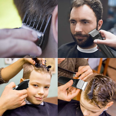 Picture of HTC AT 129C Washable Hair Clipper for Men Waterproof Hair clipper Hair trimmer Hair Cutter for Men