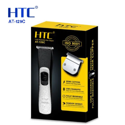 Picture of HTC AT 129C Washable Hair Clipper for Men Waterproof Hair clipper Hair trimmer Hair Cutter for Men