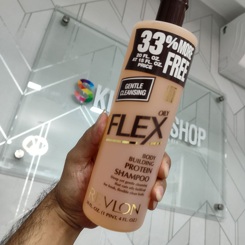 Picture of International New York product Revlon Flex Oily Body Building Protein Shampoo 592 ml