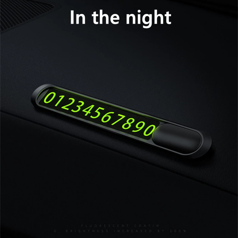 Picture of Cat Good Temporary Parking Card