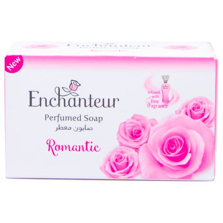 Picture of Malaysian product Enchanteur Perfumed Soap Romantic used for male/ female - 125 gm