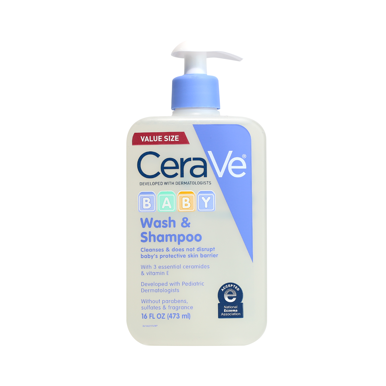 Picture of Cerave Baby Wash & Shampoo 473ml