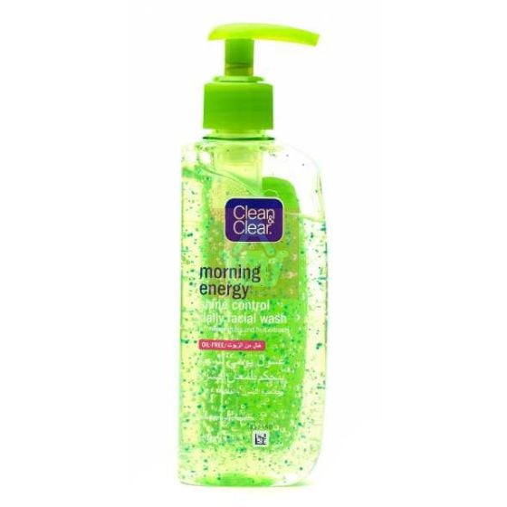 Picture of International UAE Product Clean & Clear Morning Energy Shine Control Daily Facial wash used For Male/female 150 Ml