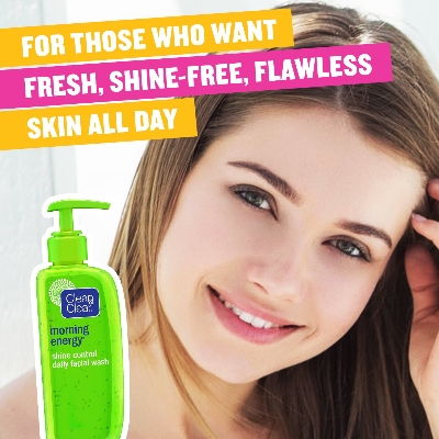 Picture of International UAE Product Clean & Clear Morning Energy Shine Control Daily Facial wash used For Male/female 150 Ml