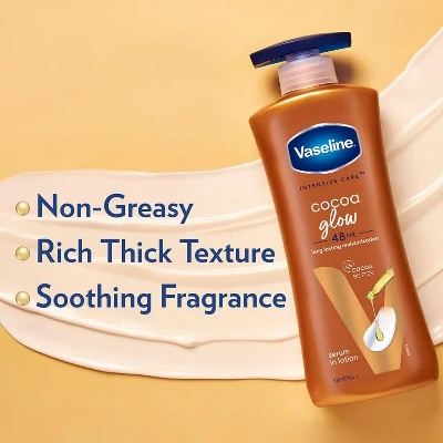Picture of Indian Products Vaseline Intensive Care Cocoa Glow Body Lotion 400 ml