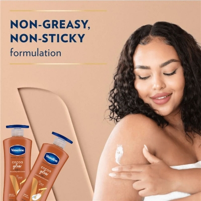 Picture of Indian Products Vaseline Intensive Care Cocoa Glow Body Lotion 400 ml