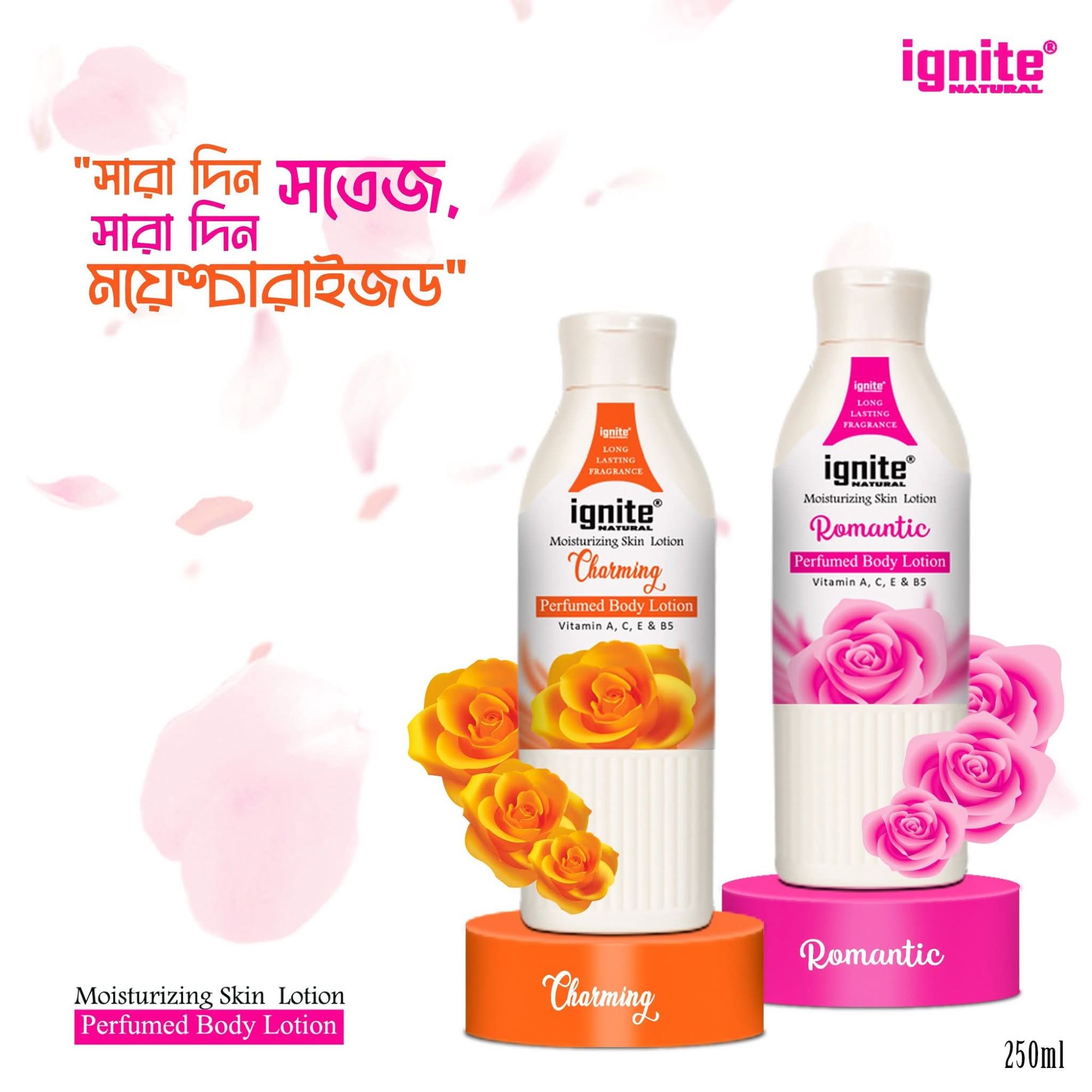 Picture of Ignite Natural Charming Perfumed Body Lotion 250ml