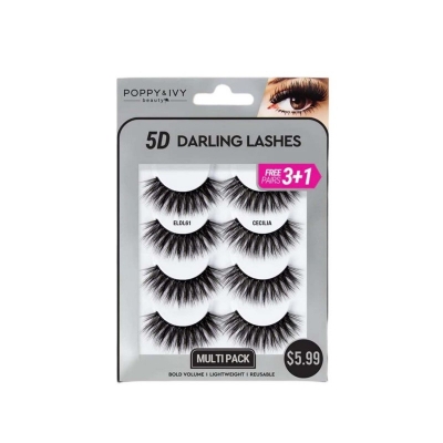 Picture of Absolute New York Multipack 5D Darling Eye Lashes - ELDL61 Cecilia
