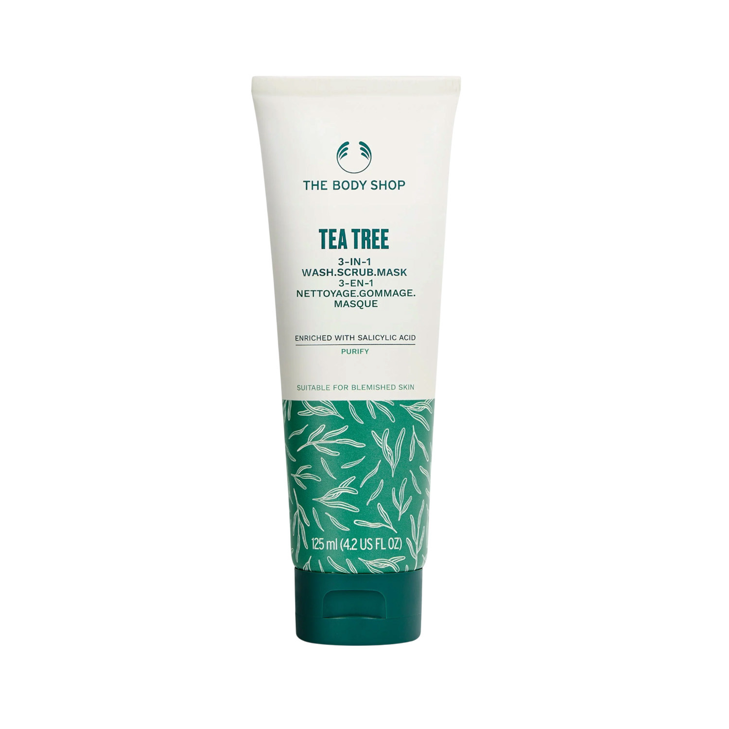 Picture of The Body Shop Tea Tree 3-in-1 Wash Scrub & Mask 125ml