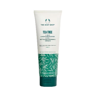 Picture of The Body Shop Tea Tree 3-in-1 Wash Scrub & Mask 125ml