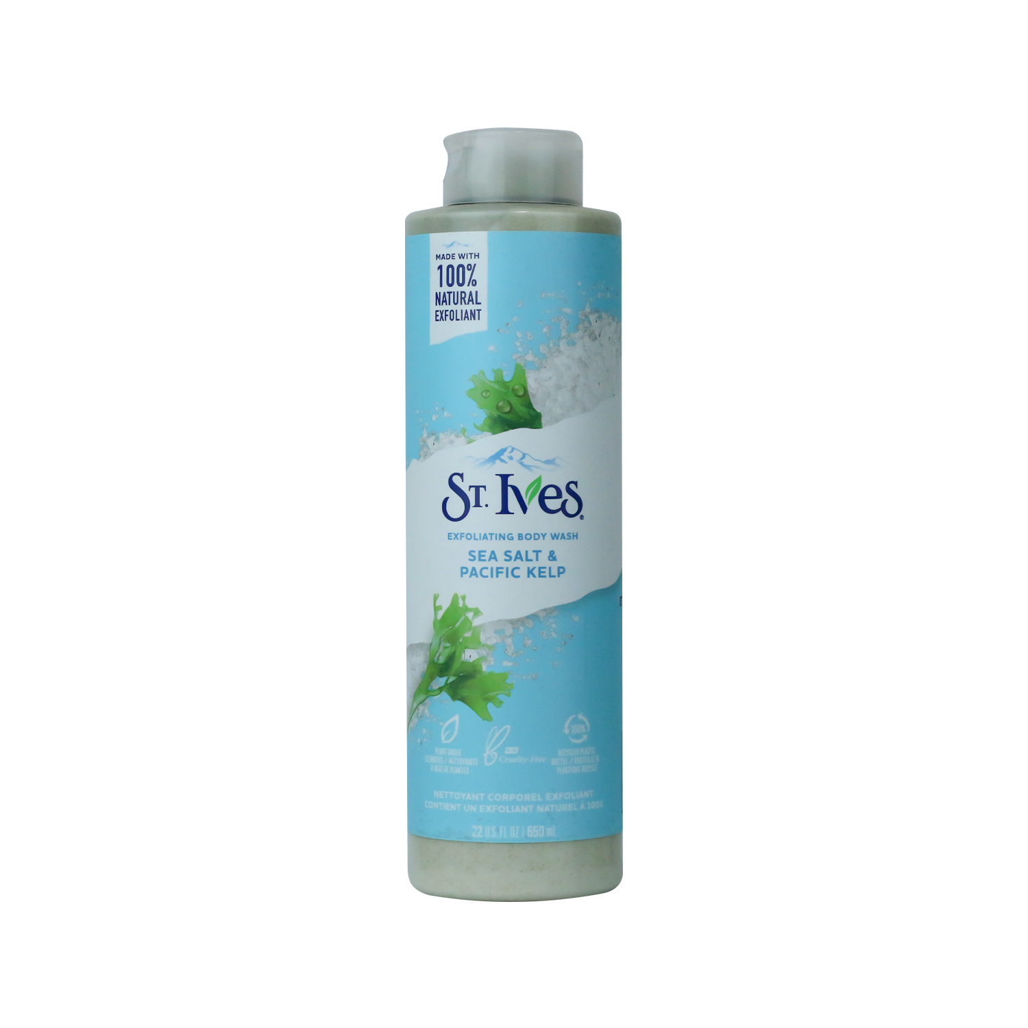 Picture of St.Ives Sea Salt & Pacific Kelp Exfoliating Body Wash 650ml