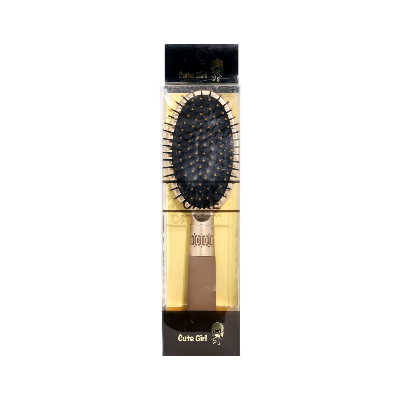Picture of Cute Girl Paddle Hair Brush - Golden