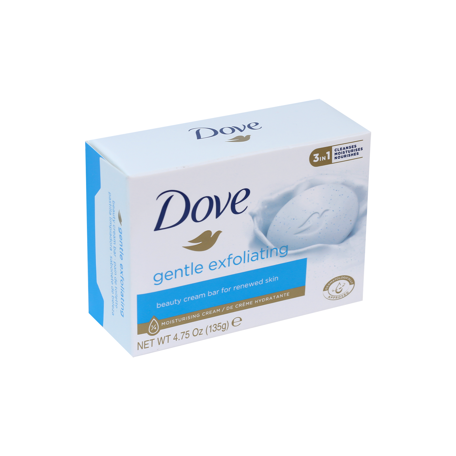 Picture of Dove Gentle Exfoliating Soap 135g