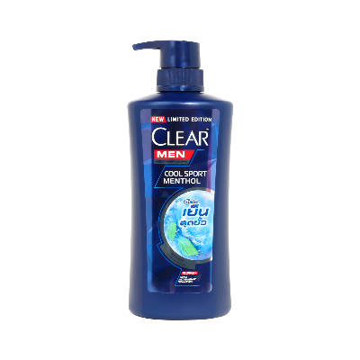 Picture of Clear Men Cool Short Mennthol Anti Dandruff Shampoo 450ml