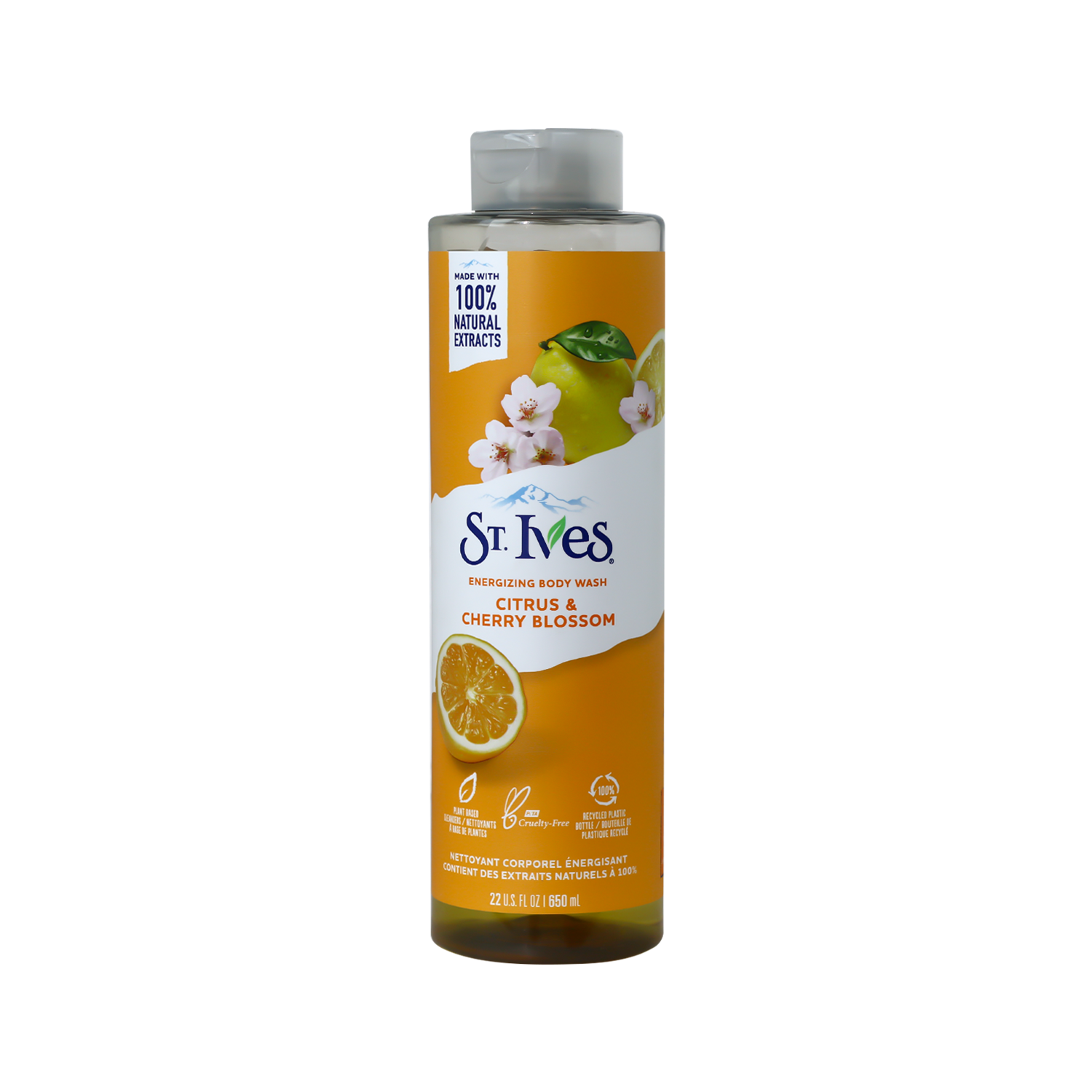 Picture of St.Ives Citrus & Cherry Blossom Energizing Body Wash 650ml