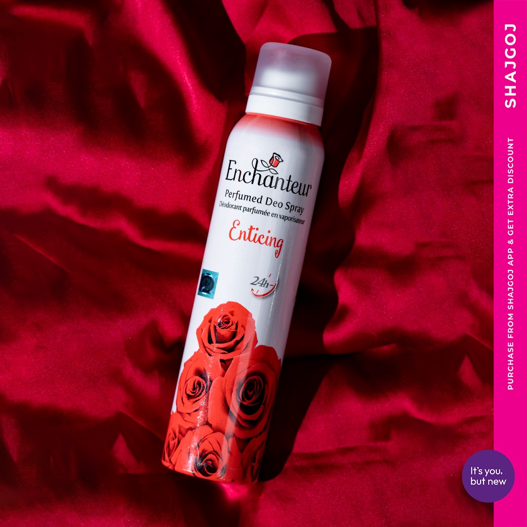 Picture of Malaysian Products Enchanteur Enticing Body Spray used for male/female - 150 ml