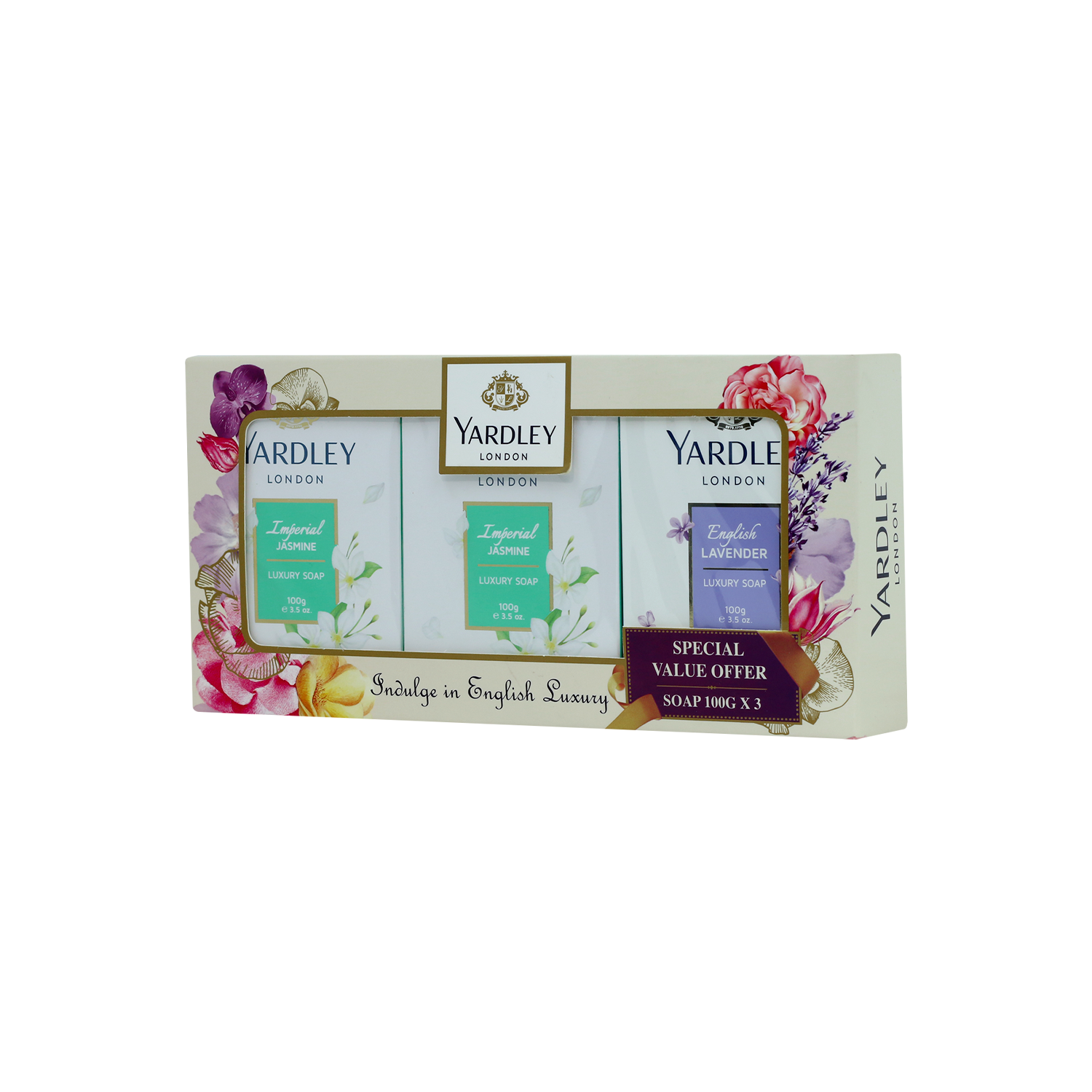 Picture of Yardley Perfumed Luxury Soap Collection 100g X 3