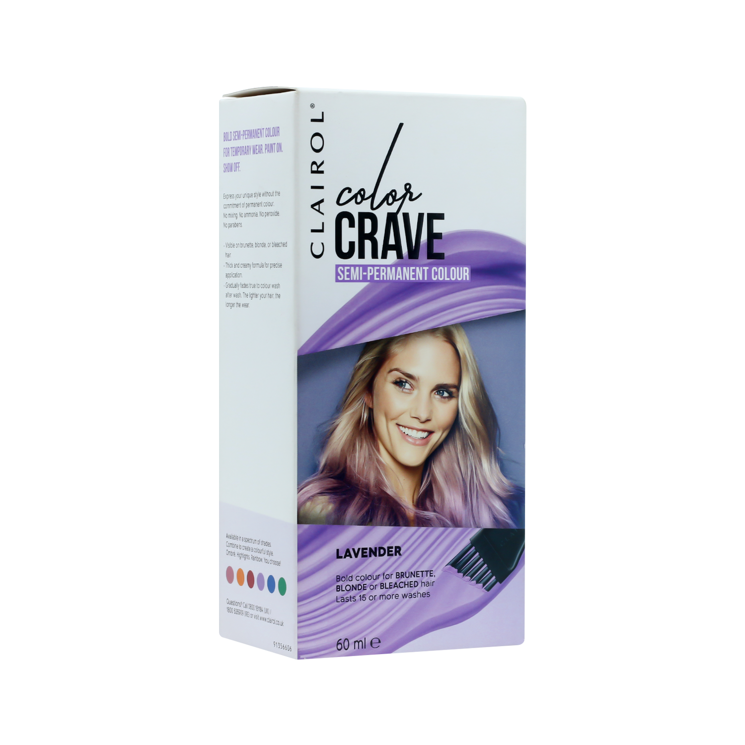 Picture of Clairol Crave Semi Permanent Colour - Lavender