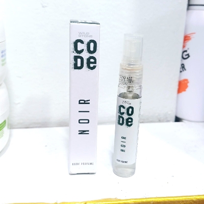 Picture of Wild Stone Code Noir Pocket Body Perfume for Men 10ml