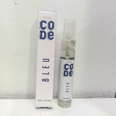 Picture of Wild Stone Code Bleu Pocket Body Perfume for Men 10ml