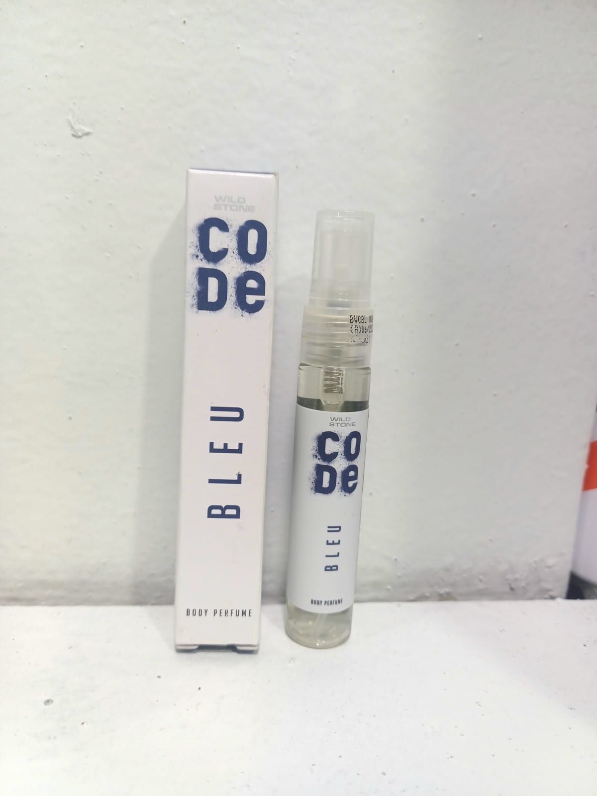 Picture of Wild Stone Code Bleu Pocket Body Perfume for Men 10ml