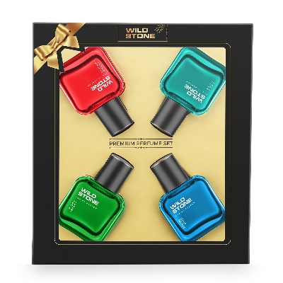 Picture of Wild Stone Perfume Set for Men - 4 Pack (30ml each)
