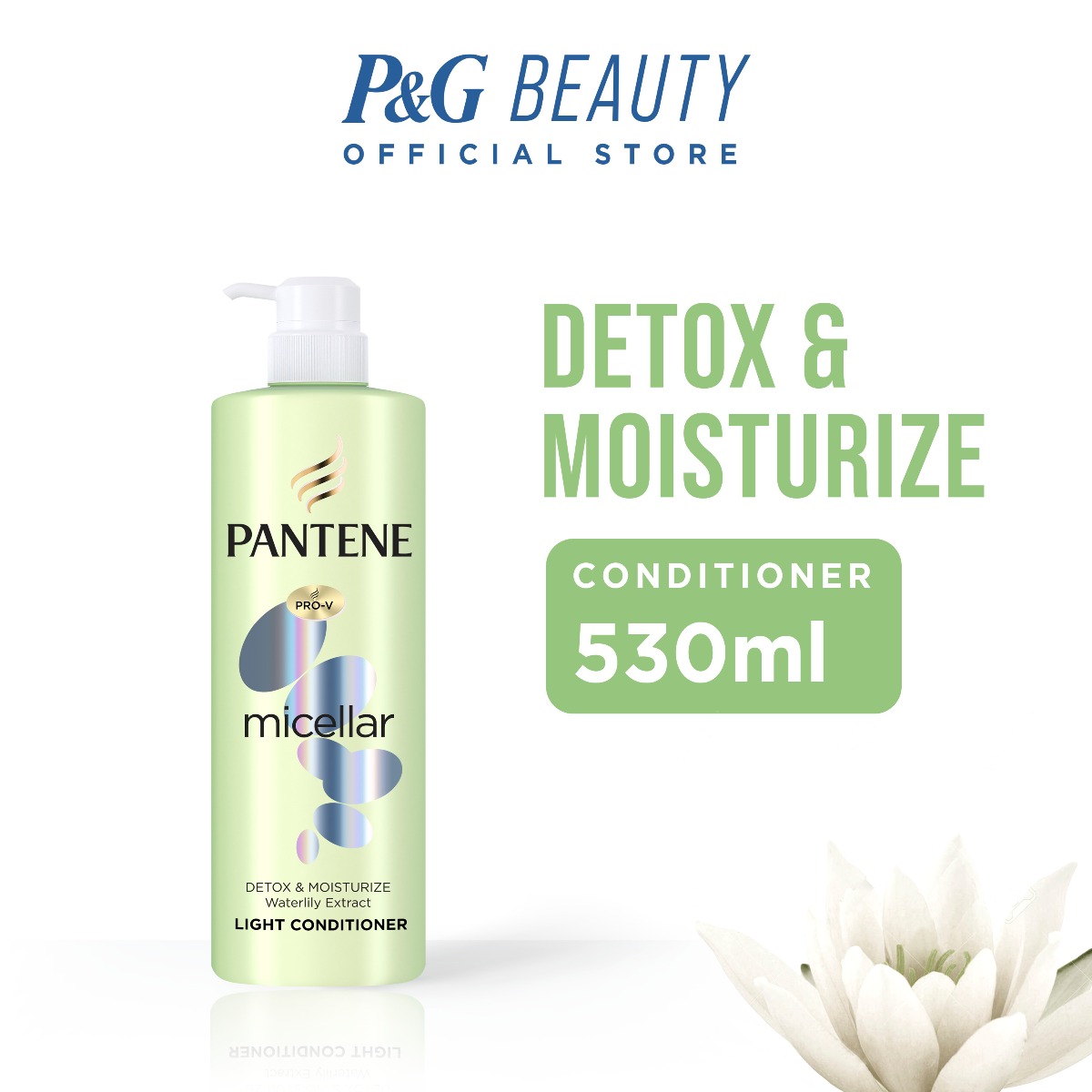 Picture of Pantene Pro-V Micellar Detox & Moisturize Conditioner-530ml