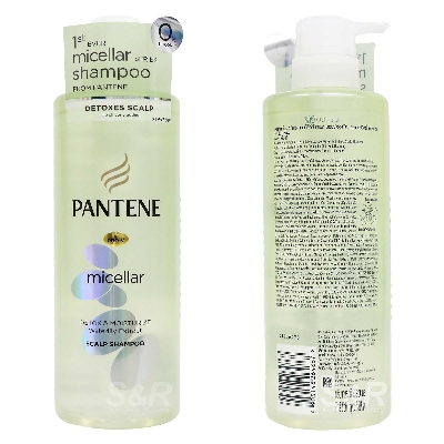 Picture of Pantene  Pro V Micellar Scalp Shampoo Detox and Moisturize -530ml
