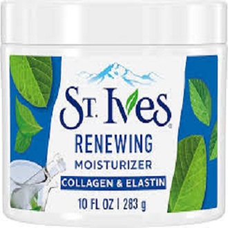 Picture of International France product St Ives cream Renewing collagen Elastin facial moisturizer - 283 GM