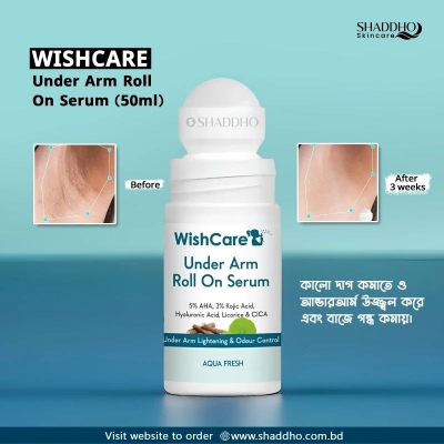 Picture of Indian Products WishCare Under Arm Roll On Serum 50ml