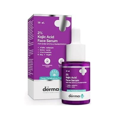 Picture of The Derma Co 2% Kojic Acid Face Serum with 1% Alpha Arbutin & Niacinamide (30ml)