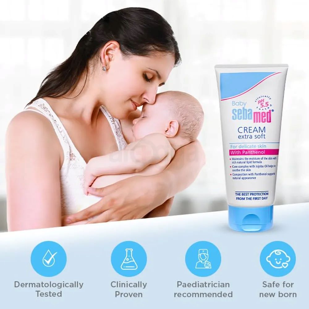 Picture of Germany Products Sebamed Extra Soft Baby Cream for Delicate Skin with Panthenol 50ml