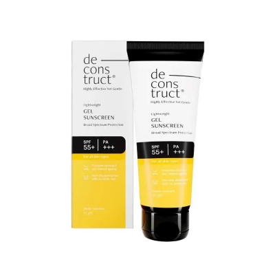 Picture of Deconstruct Lightweight Gel Water Resistant Sunscreen for Oily Skin SPF 55+ PA+++
